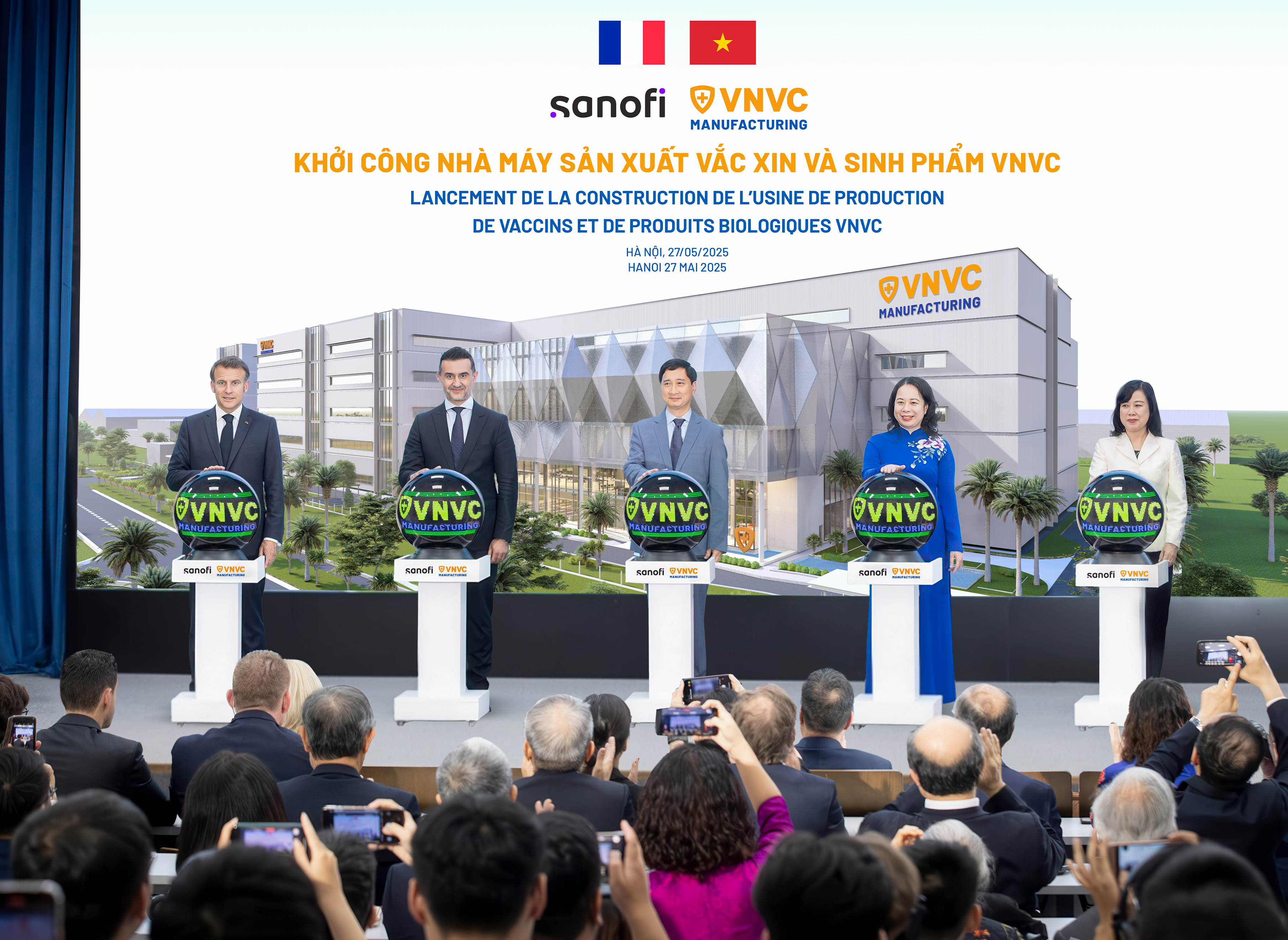 VNVC khởi công nhà máy vắc xin 2000 tỷ hiện đại nhất Việt Nam